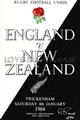 England - New Zealand rugby  Statistics
